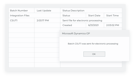 single file to outsource provider screen