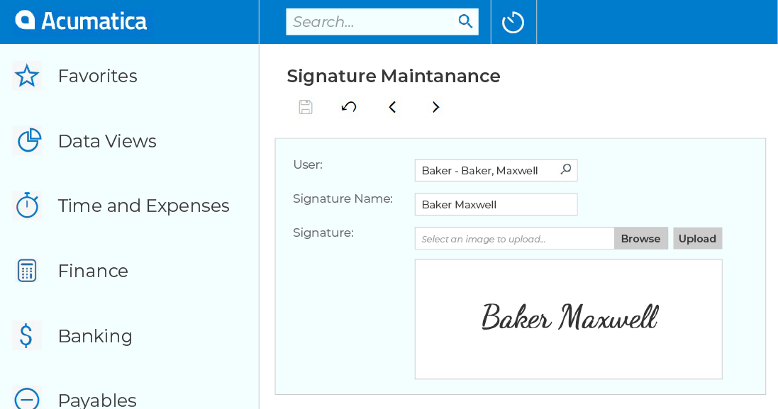 Signature Maintenance