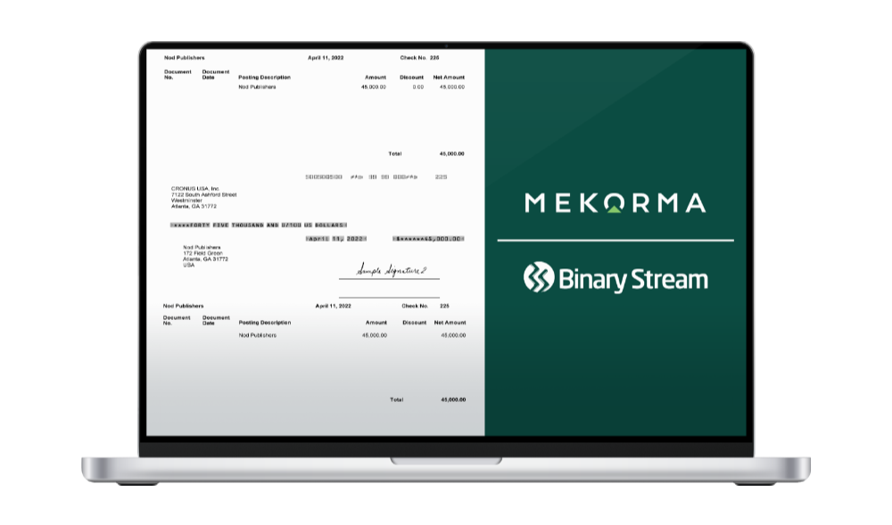 Laptop Binary Stream