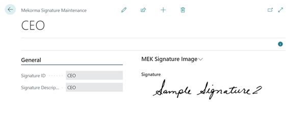 Signature Maintenance window Signature Maintenance window